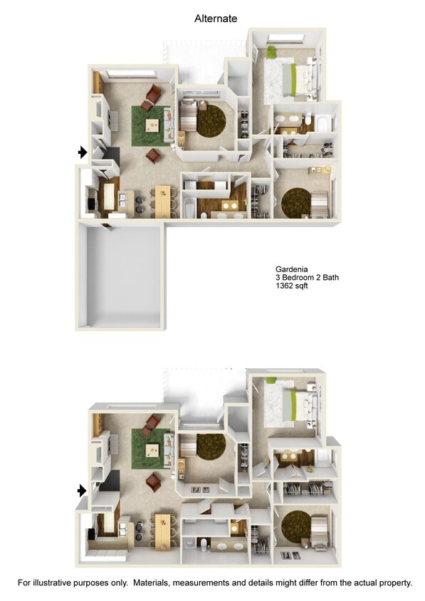 Floor Plan - C1 Upgraded