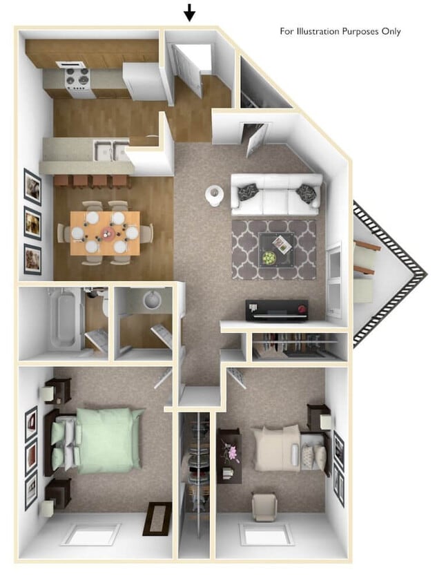 Floor Plan - Kalmia Large