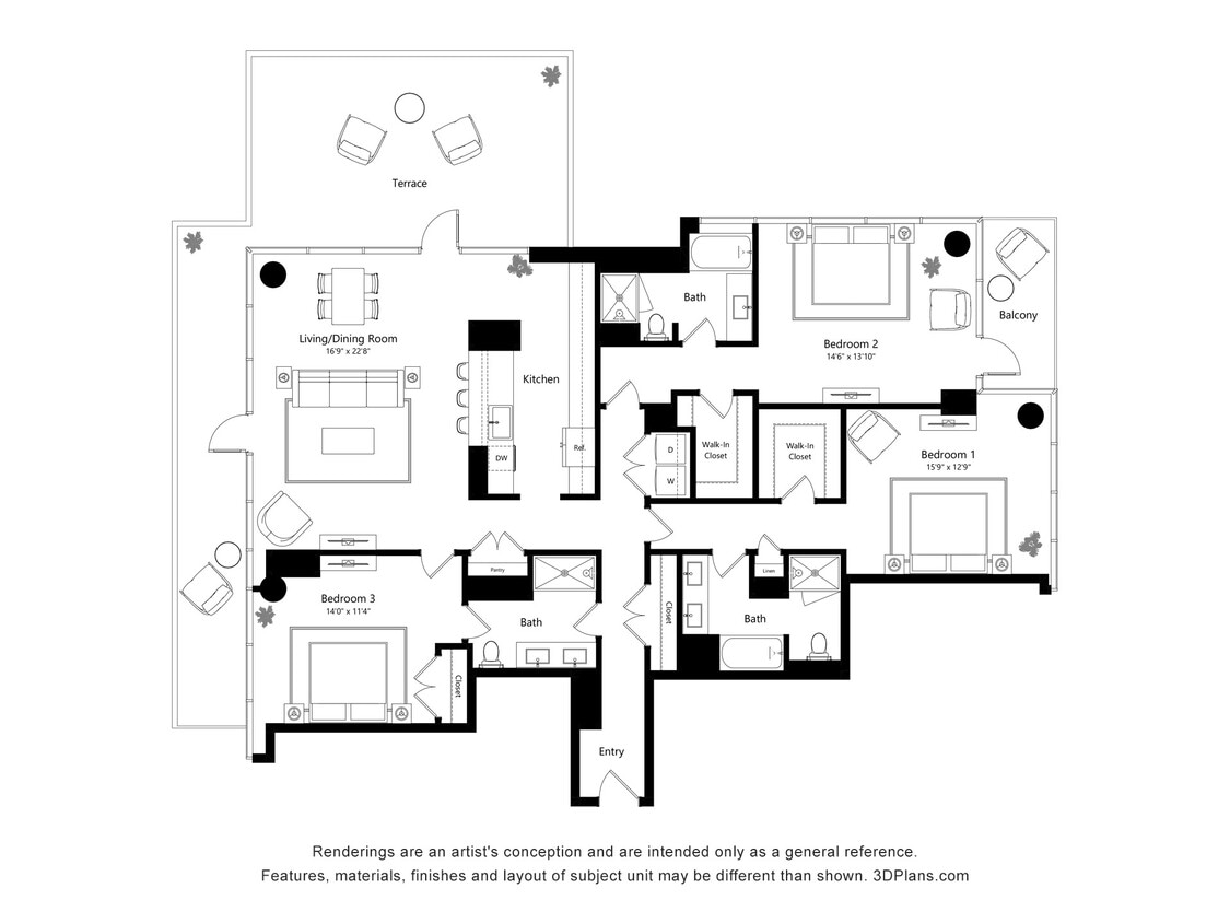 Floor Plan - Penthouse 07