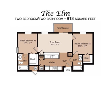 Floor Plan - The Elm