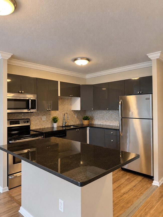 2BR, 1BA - 832SF - Kitchen - 360 Main