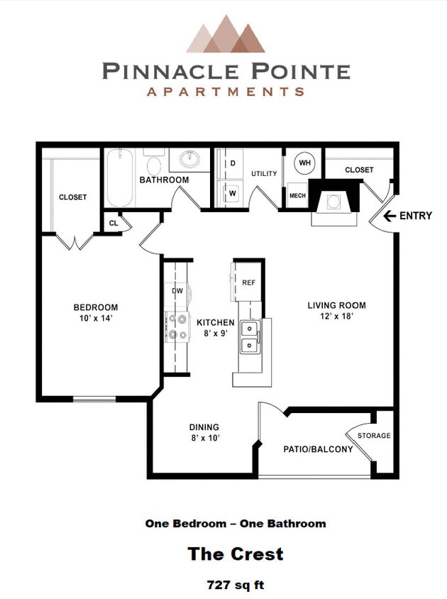 Floor Plan - The Crest