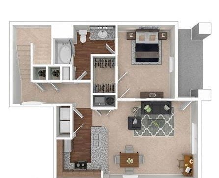 Floor Plan - Provence Walkout