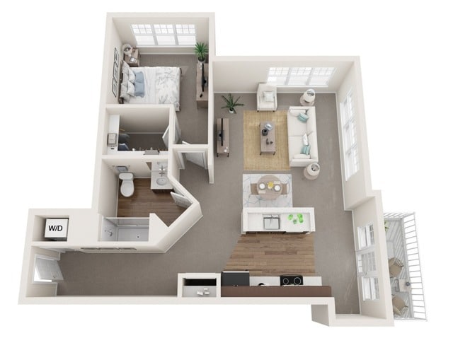 The Leopold | The Landmark at Hatchery Hill | Apartments in Fitchburg, WI - The Leopold