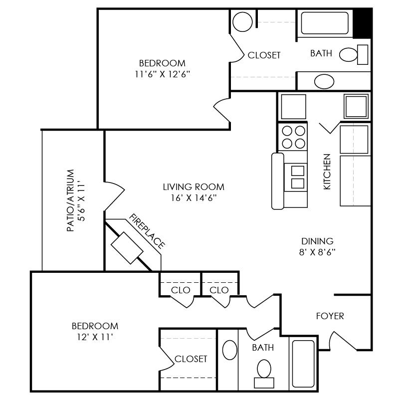 Floor Plan - The Atlantic