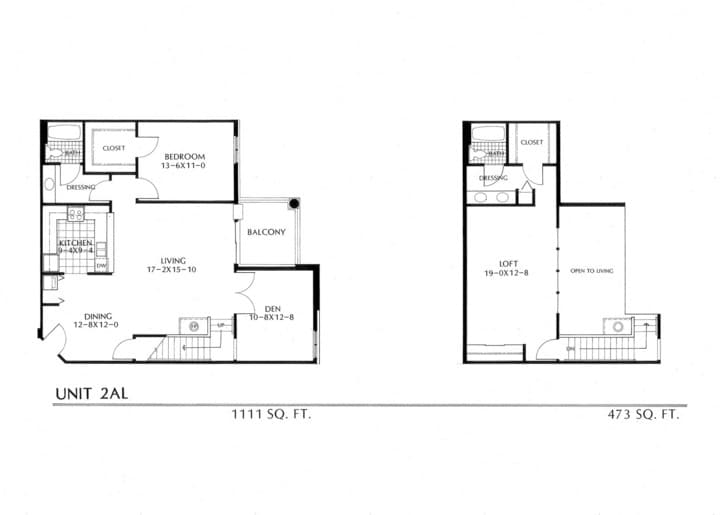 Floor Plan 2AL - Floor Plan 2AL