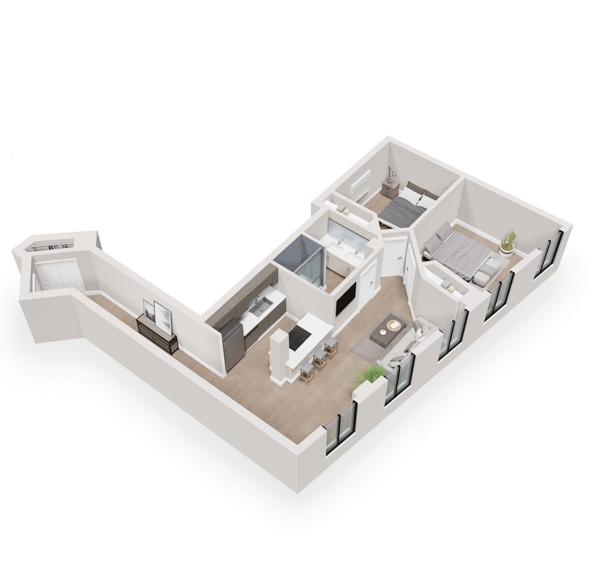 Floor Plan - 2 Bedroom - 06