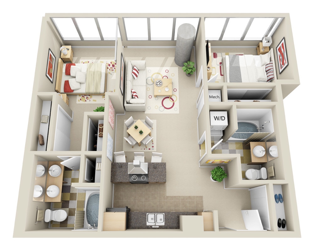 Floor Plan - Midrise B2G