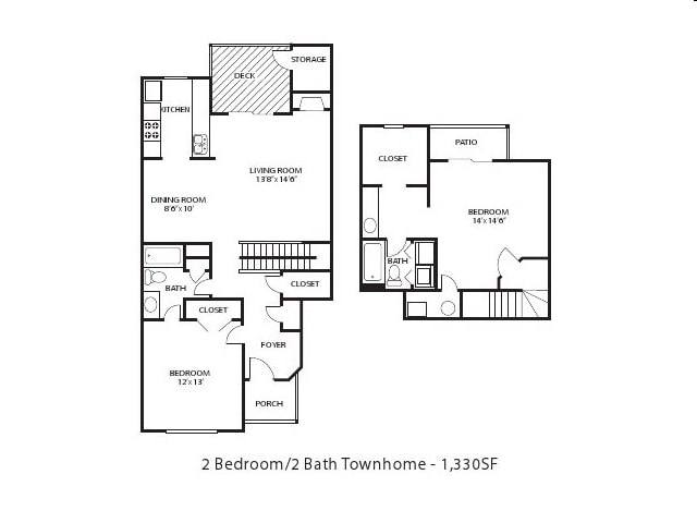Manchester - 2 Bed, 2 Bath B