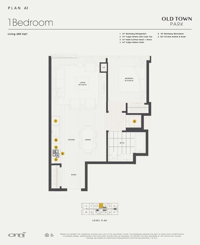 Floor Plan - Plan A1