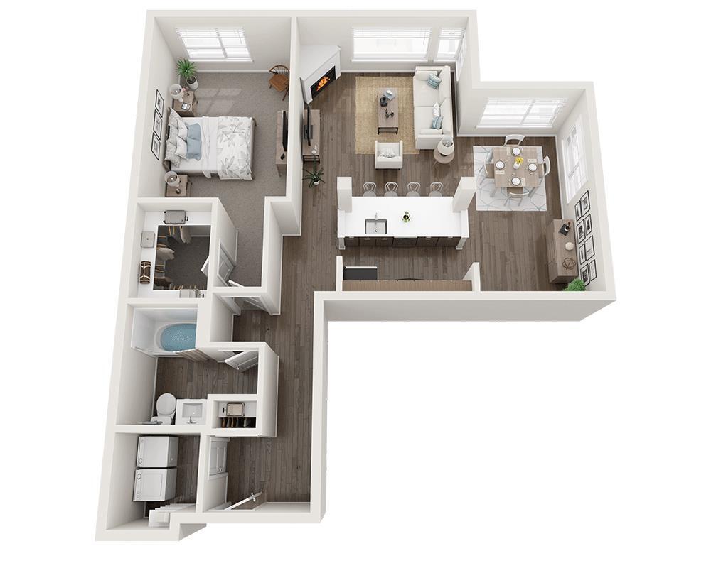 Floor Plan - A1XD