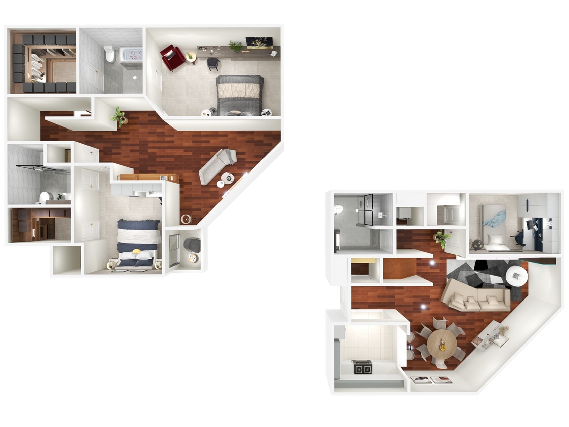 Floor Plan - 3x3