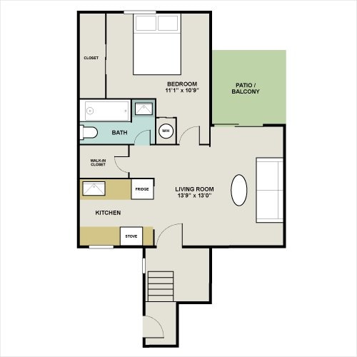 The Birch sq ft 575-575 - The Birch