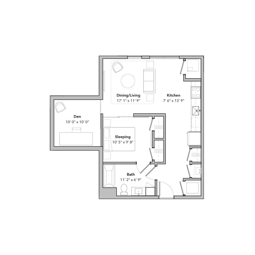 Floor Plan - Marina  