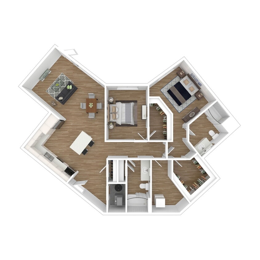 Floor Plan - The Hudson