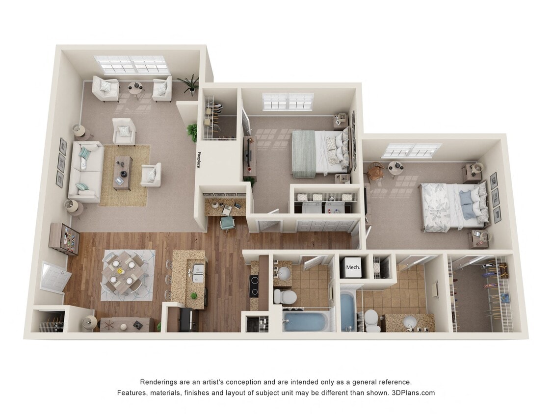 Floor Plan - Bradford Pear