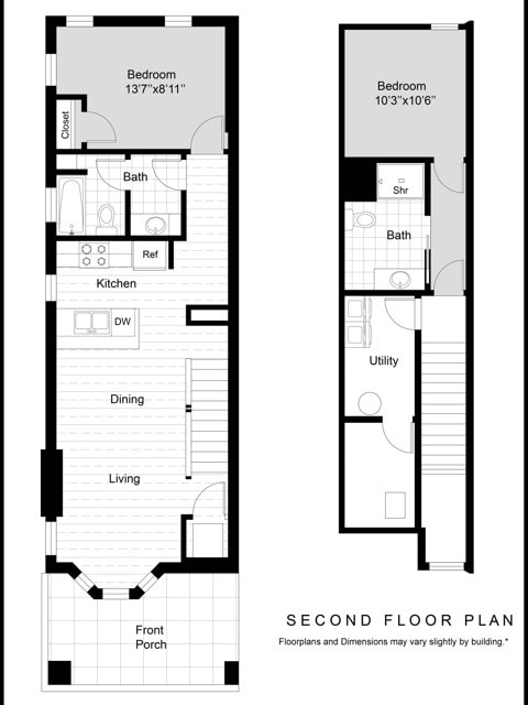 875 2 bed - 2-Bed TH_875