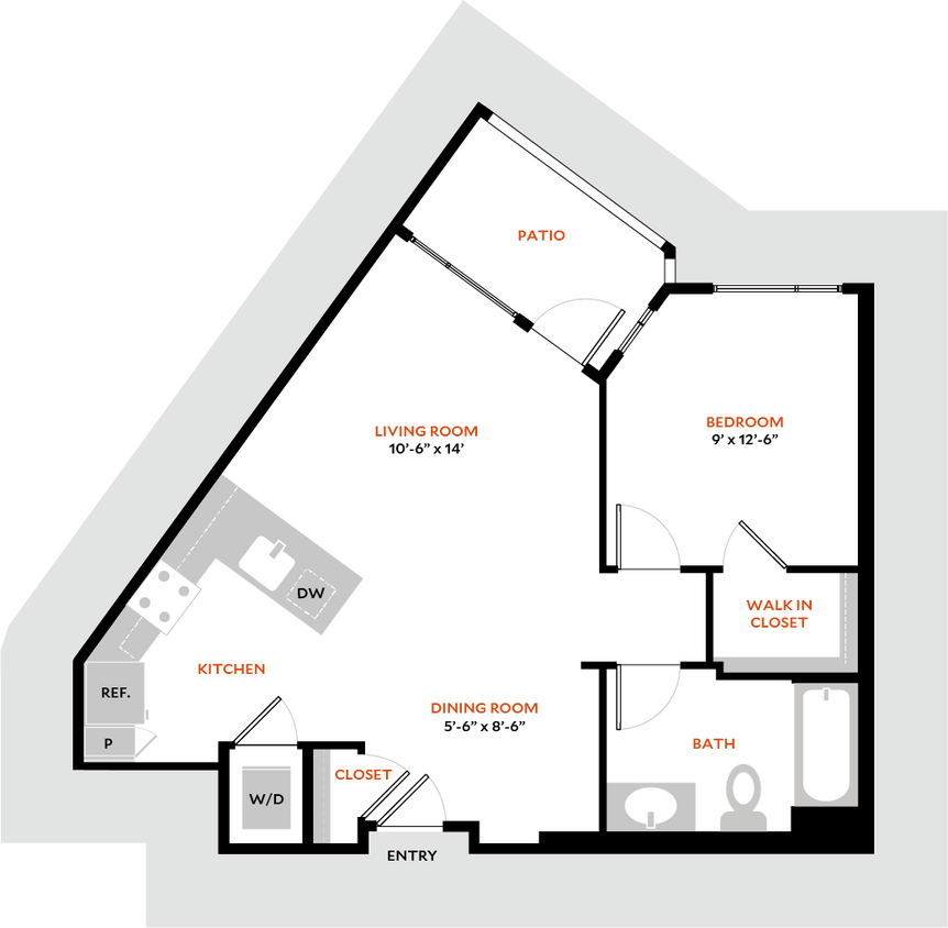Floor Plan - Plan 1H