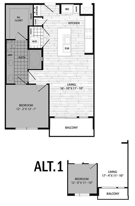 Floor Plan - 1I
