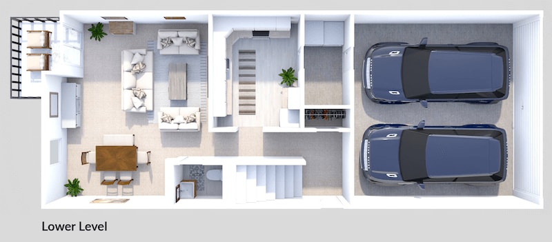 Floor Plan - Phase II - 4 Bed 2 Bath