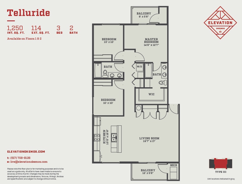 Floor Plan - Telluride
