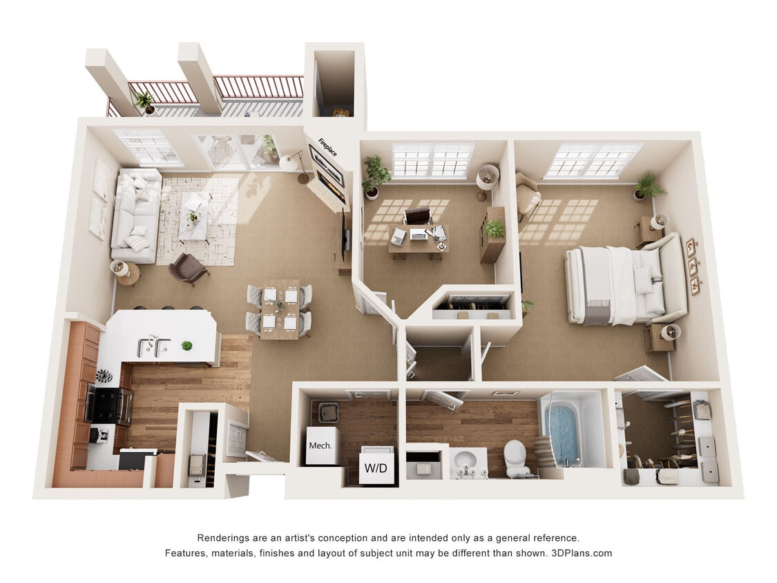 Floor Plan - Commuter