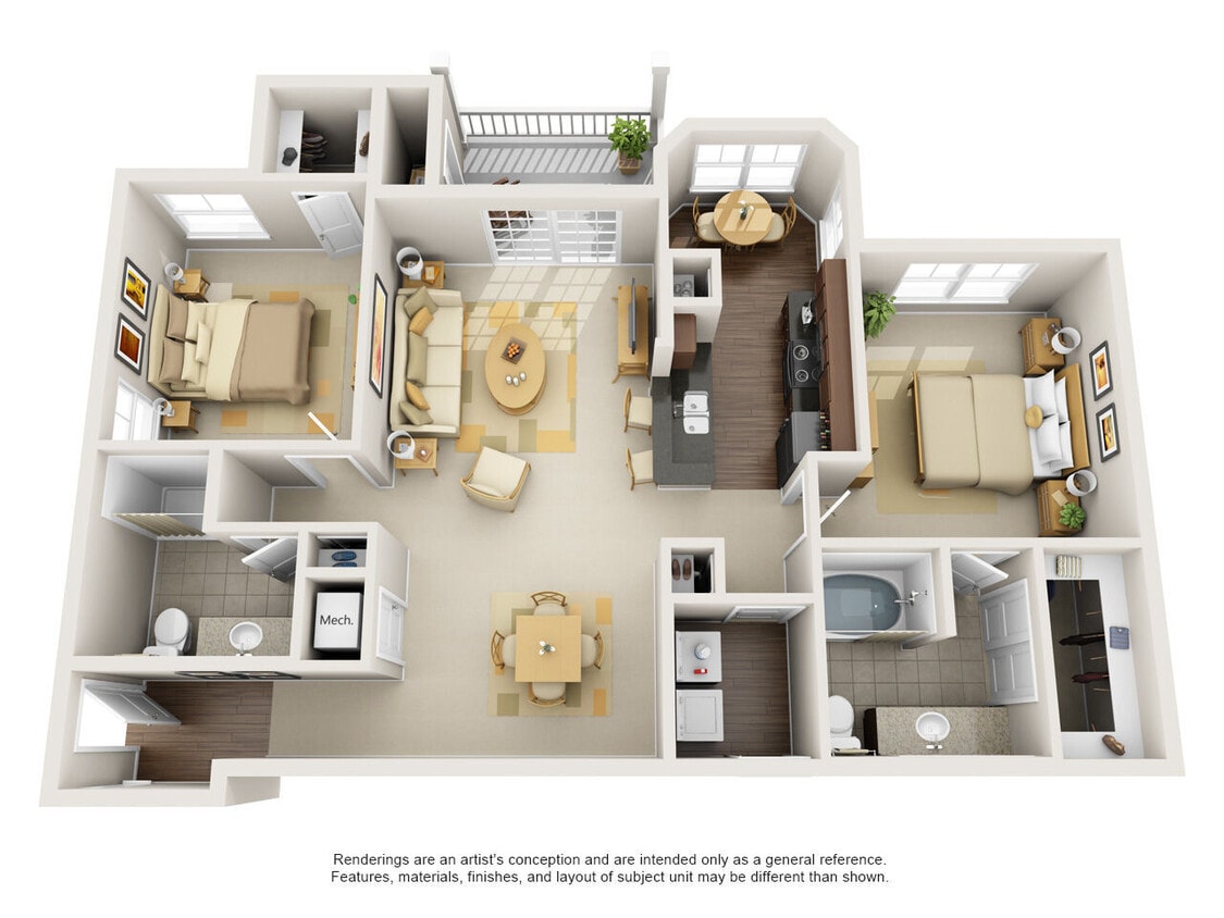 Floor Plan - The Laurel