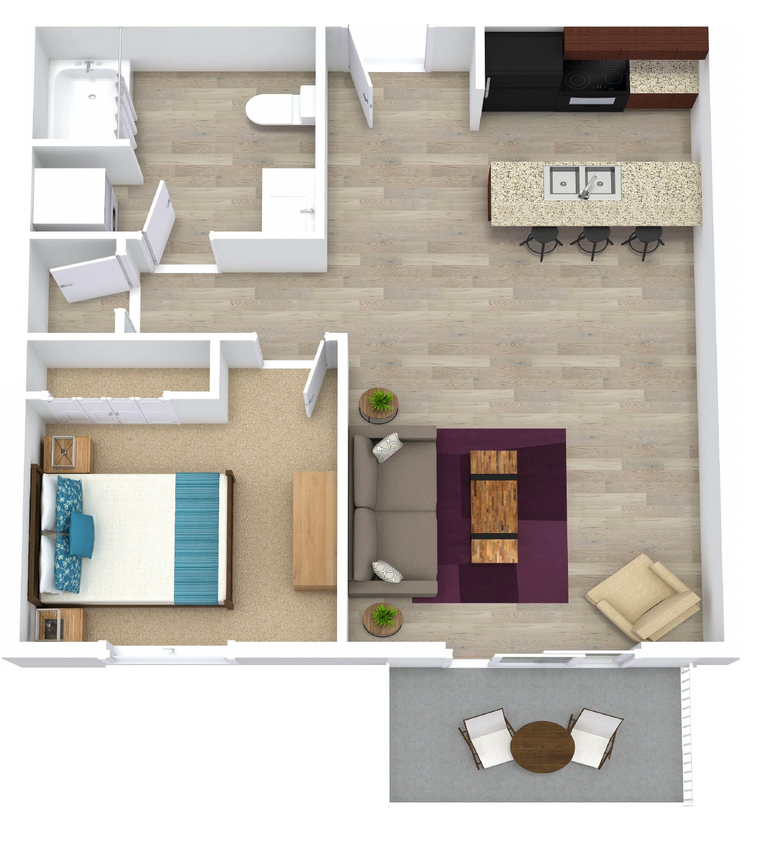 Floor Plan - Oak