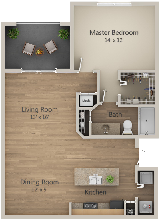 Floor Plan - The Jasmine
