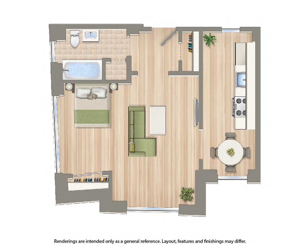 Floor Plan - Studio A