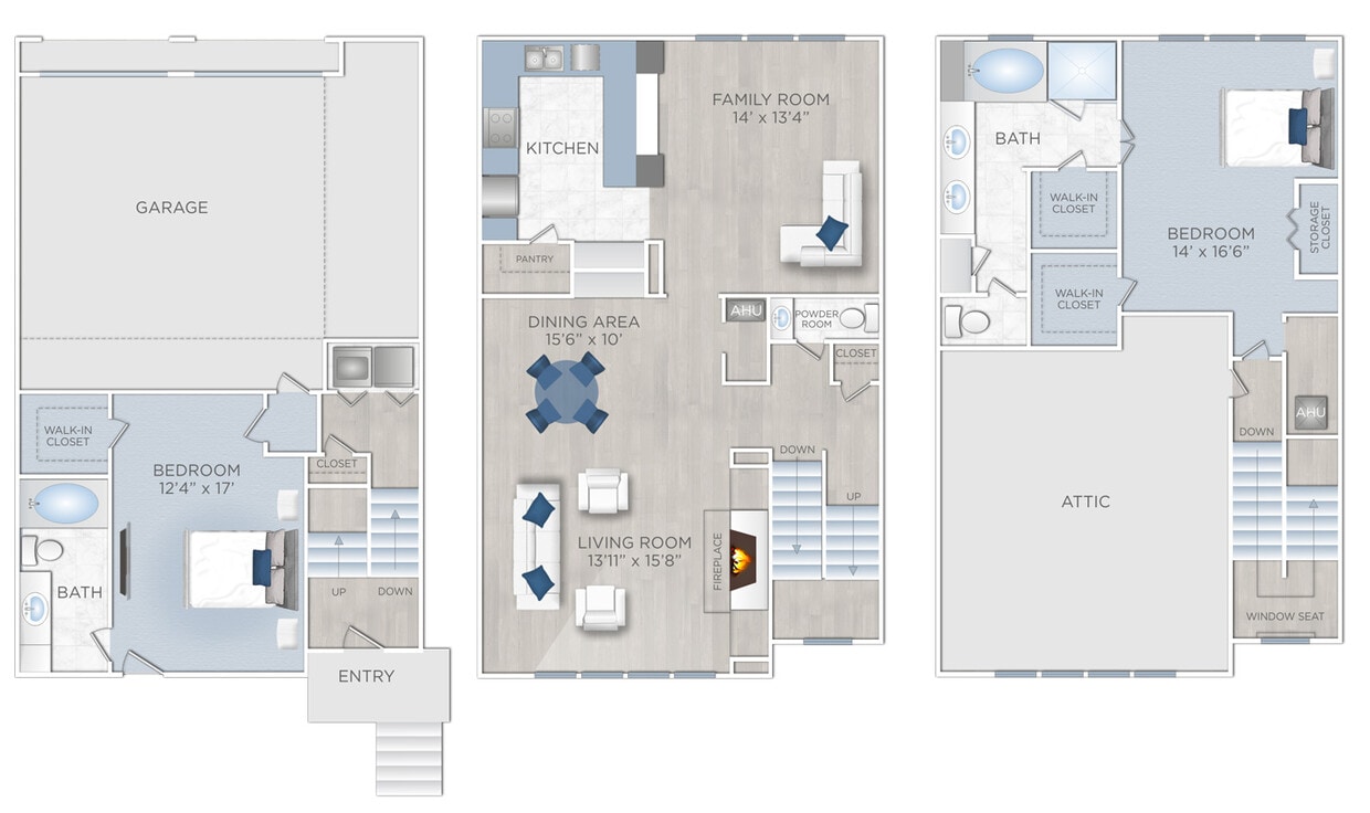Floor Plan - (H-TH)