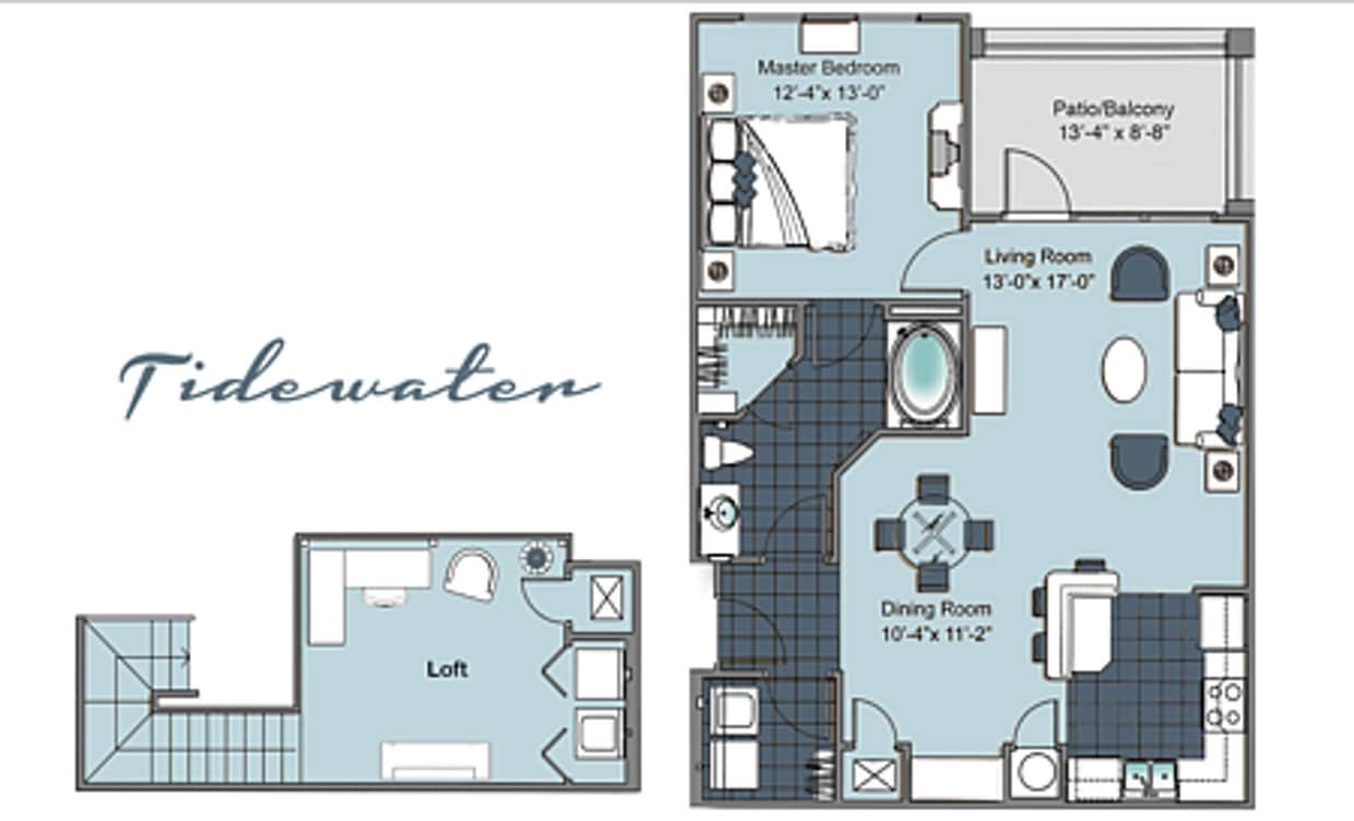 Floor Plan - Welcome home to The Villas at Dames Point! BEAU...