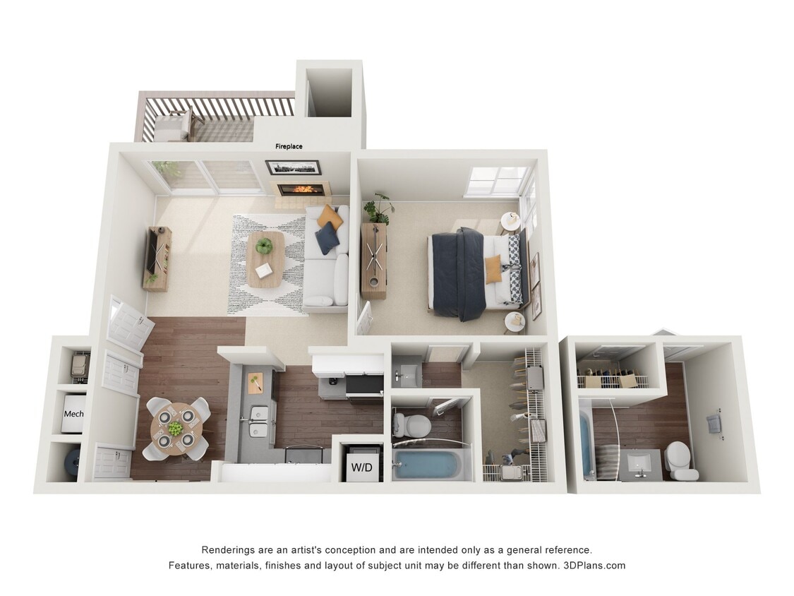 Floor Plan - Residence 1 Luxury