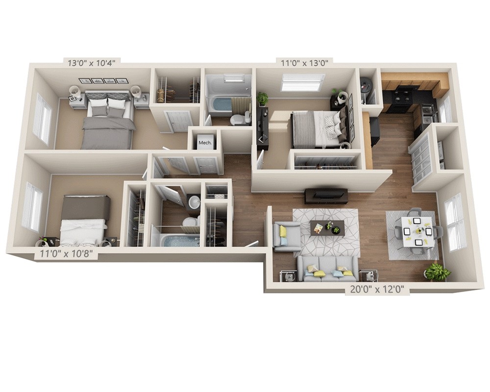 Floor Plan - Magnolia