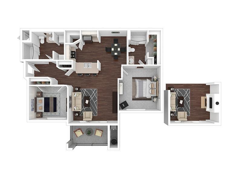 Floor Plan - 2x2-1183-Premier