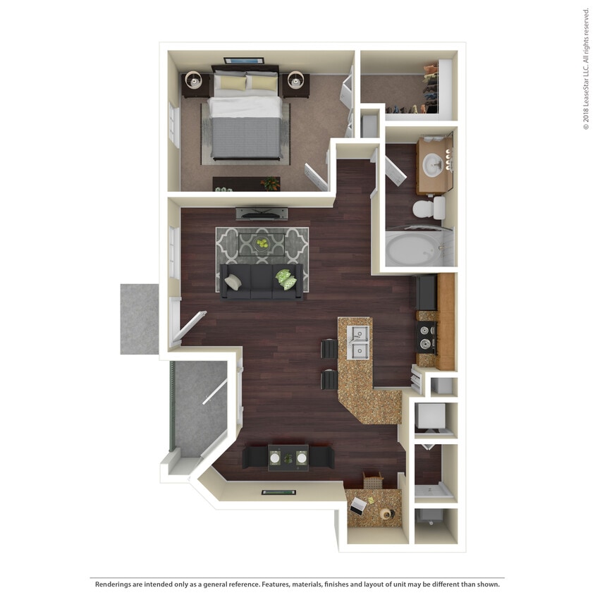 Floor Plan - 1B