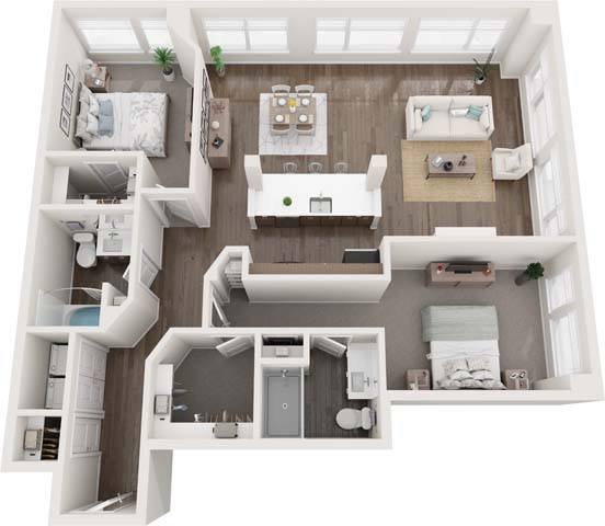 Floor Plan - B2WD