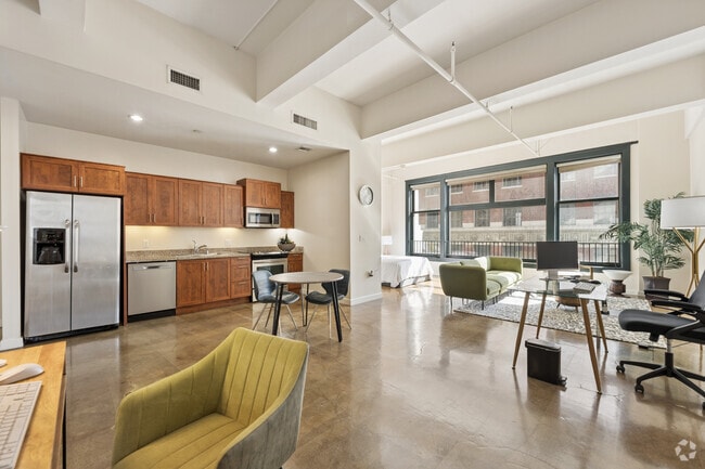 Studio - 827SF - Dining Room - 449 S. Broadway
