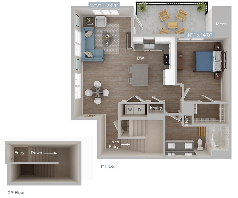 Floor Plan - A4-1018