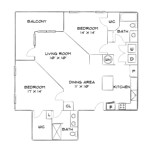 Floor Plan - Design 2F