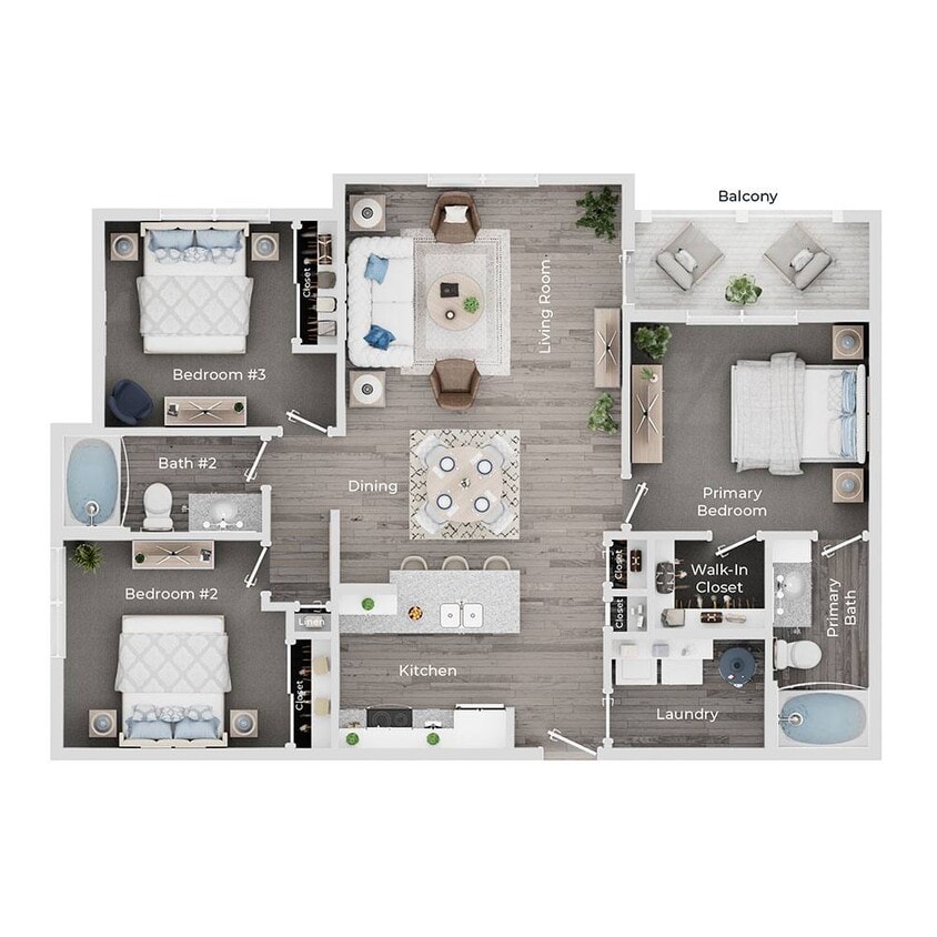 Floor Plan - D2- Willow