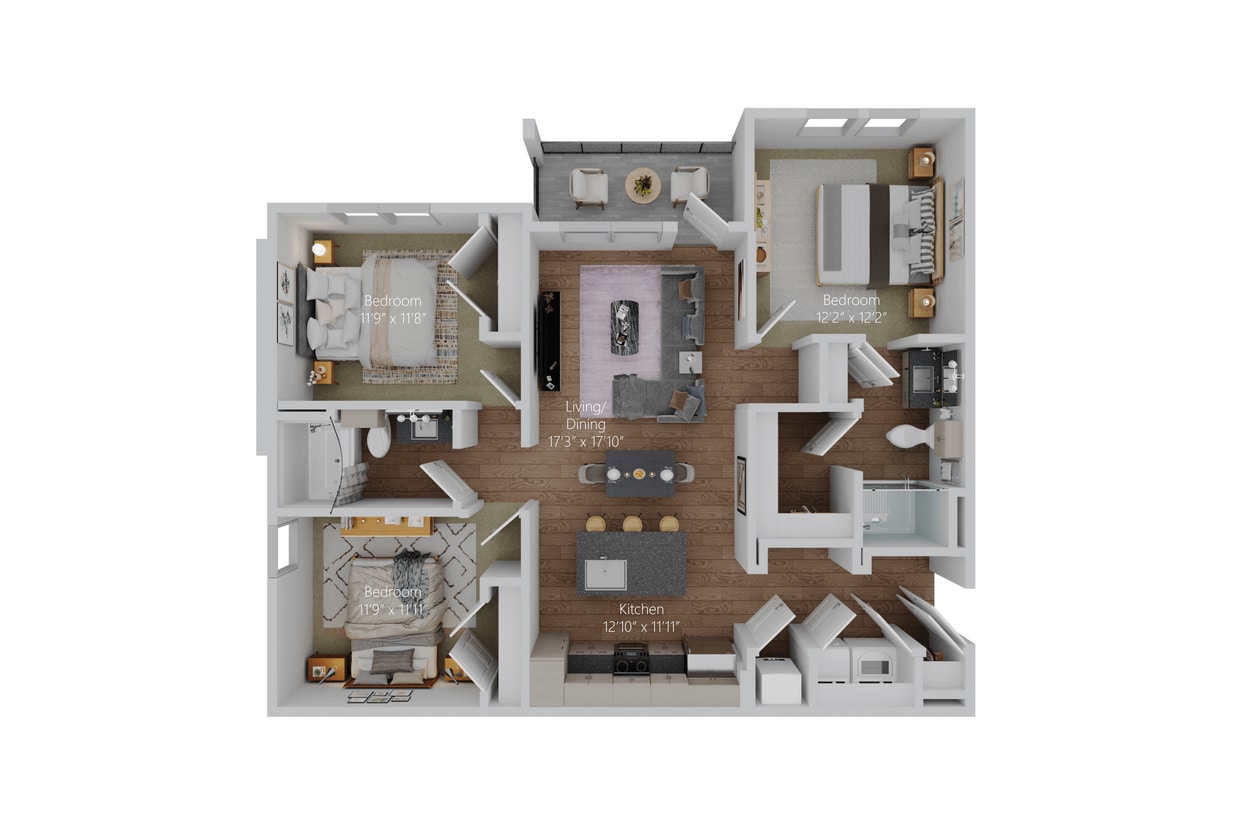 Floor Plan - The Suite (Classic C1)