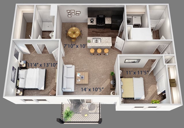 Floor Plan - The Sapphire