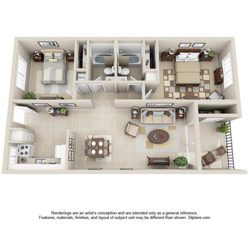 Floor Plan - The Aqua