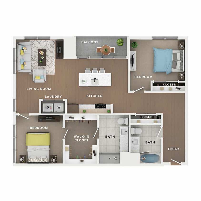 C4 - 2BR/2BA - Nicholson