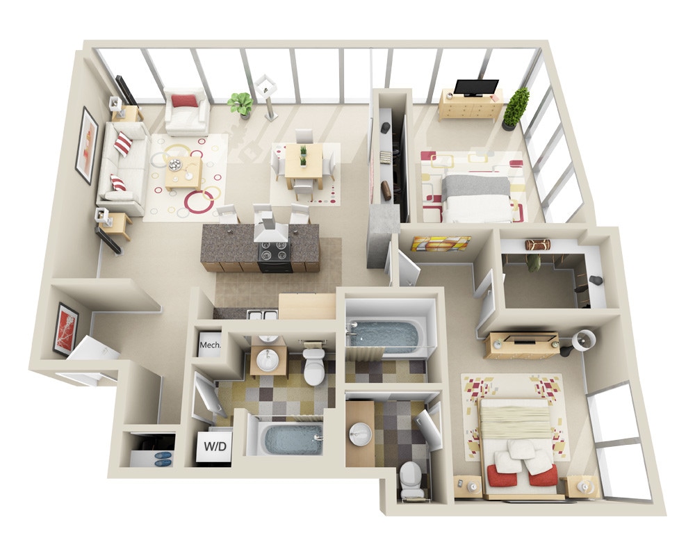 Floor Plan - Highrise B2H
