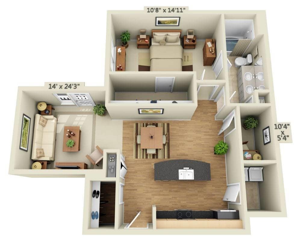 Floor Plan - Legacy - Tuscany
