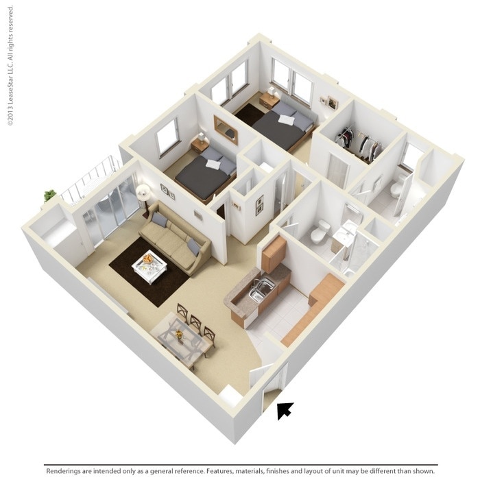 Floor Plan - The La Brea