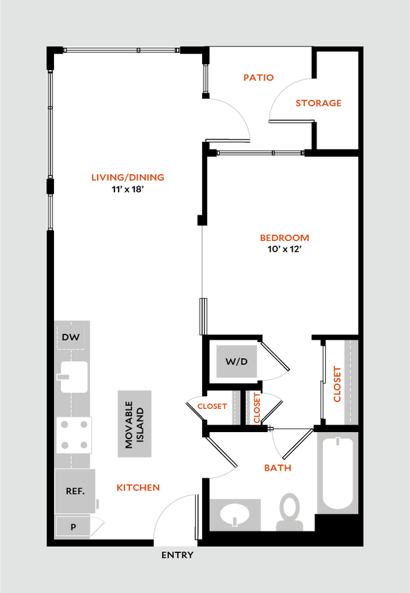 Floor Plan - Plan 1B