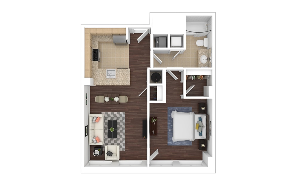 Floor Plan - A3 - Renovated